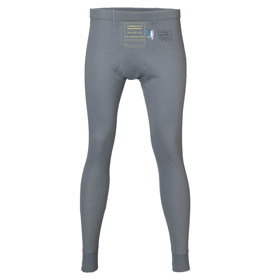 WALERO 400018CGXXL Base Layer Pant XX-Large SFI3.3 & FIA Cool Grey