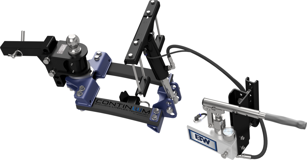 B&W Trailer Hitches WDHK4500 Weight Distribution Hitch Kit, 2" Shank for  Straight Trailer Couplers