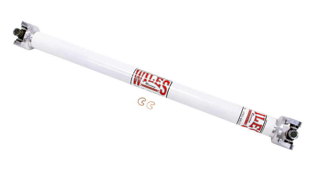 WILES RACING DRIVESHAFTS CF225325 C/F Driveshaft 2-1/4in Dia 32-1/2in Long