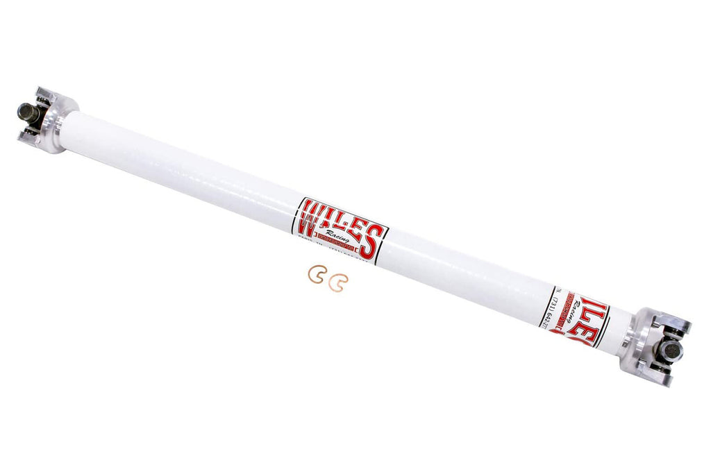 WILES RACING DRIVESHAFTS CF225380 C/F Driveshaft 2-1/4in Dia 38in Long