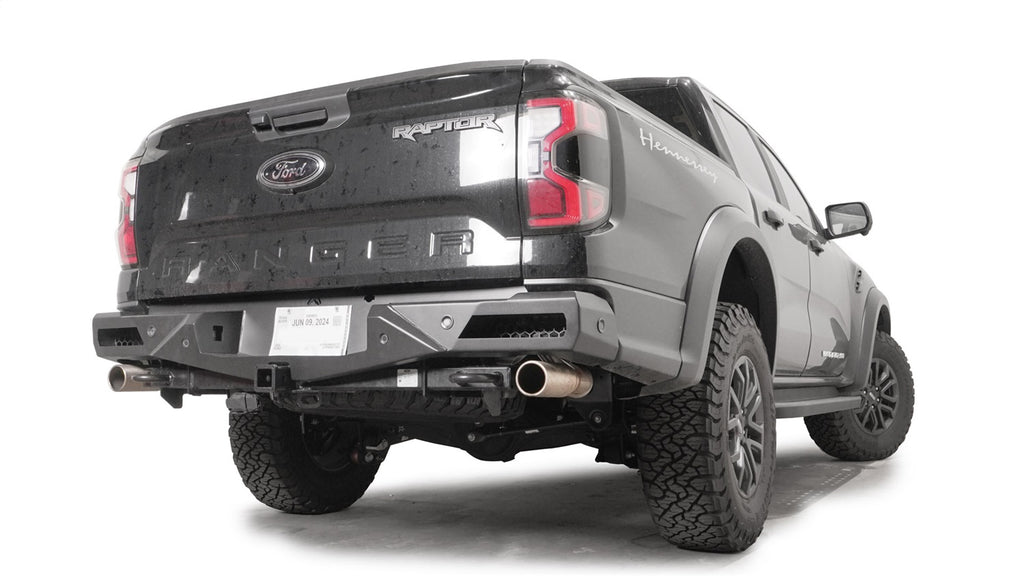 Fab Fours FR24-E6451-B Vengeance Rear Sensor Bumper for Select Ford Ranger