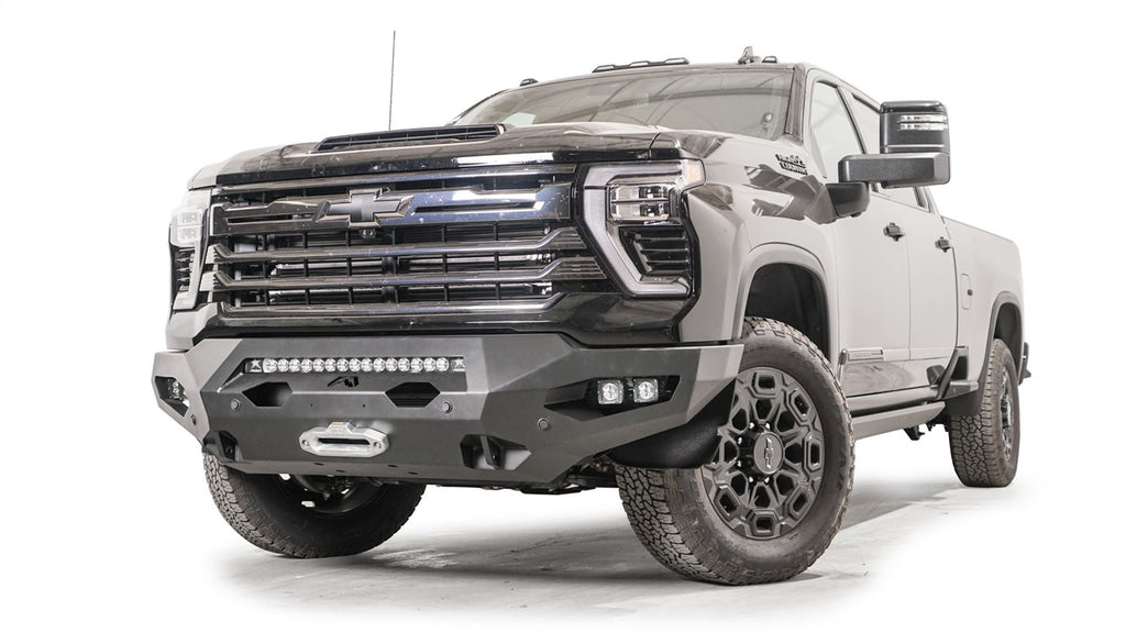 Fab Fours CH24-X6151-1 Matrix Front Bumper for Select Chevrolet Silverado HD, Chevrolet Silverado HD