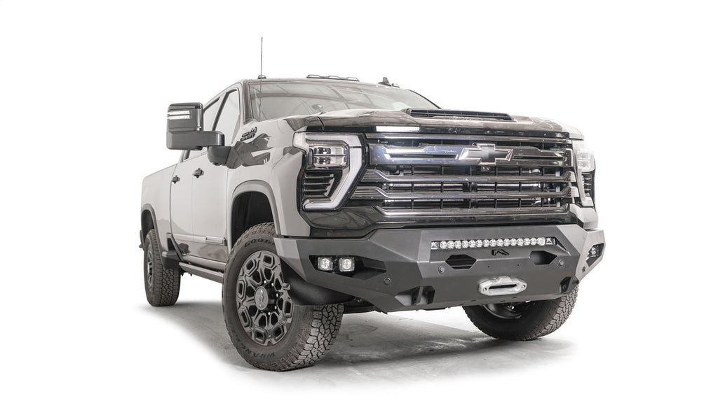 Fab Fours CH24-X6151-1 Matrix Front Bumper for Select Chevrolet Silverado HD, Chevrolet Silverado HD