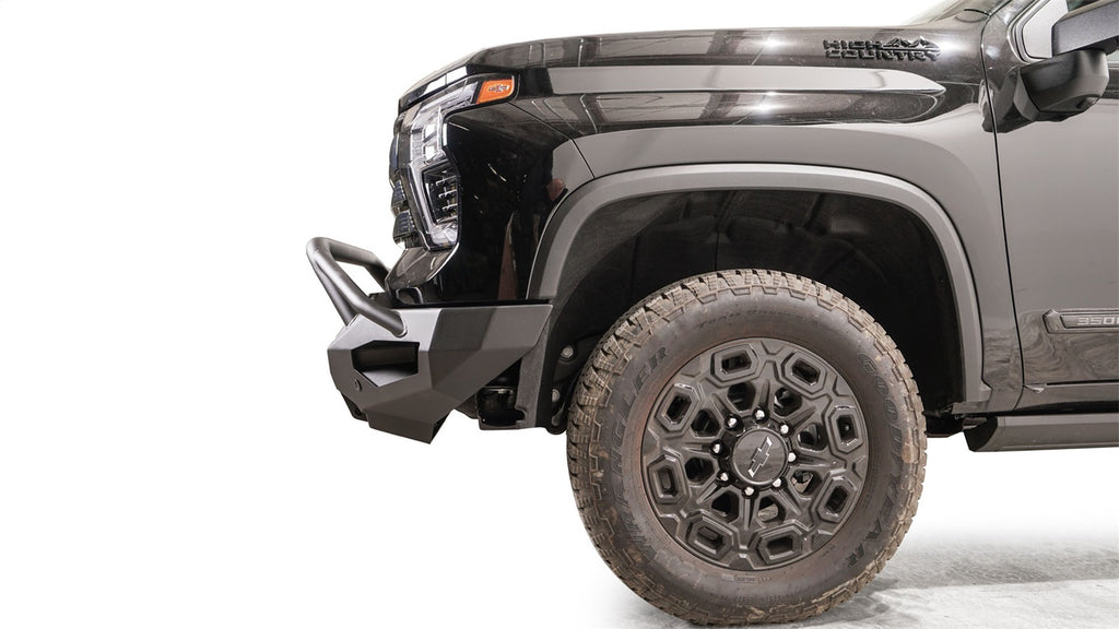 Fab Fours CH24-X6152-B Matrix Front Bumper for Select Chevrolet Silverado HD, Chevrolet Silverado HD