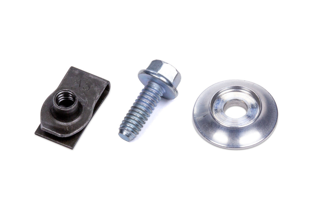 WEHRS MACHINE WM323A Fender Washer Alum. w/ Bolt & Clip