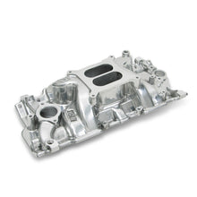 Load image into Gallery viewer, WEIAND 8150P SBC Speed Warrior Manifold Polished