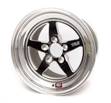 WELD RACING 71MB-504A15A 15x4.075 RT-S Wheel 5x4.5 BC 1.5BS Black