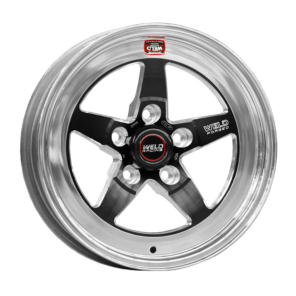 WELD RACING 71MB-508B35A 15x8.330 RT-S Wheel 5x4.75 BC 3.5 BS Black