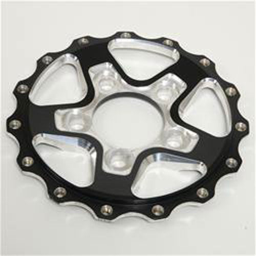 WELD RACING P613B-88B Aluma Star 2.0 5x 4.75 Rear Center Black