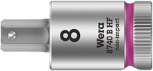 Load image into Gallery viewer, Wera Tools 05003039001 Zyklop 8mm Bit Socket w/Holding Function, 3/8&quot; Drive