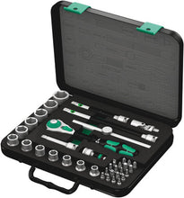 Load image into Gallery viewer, Wera Tools 05003596001 Zyklop Imperial Speed Ratchet Set, 3/8&quot; Drive, 38 pieces
