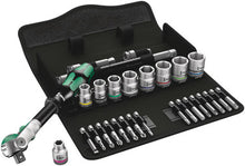Load image into Gallery viewer, Wera Tools 05004046001 Zyklop Metric Speed Ratchet Set, 3/8&quot; Drive, 29 pieces