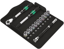 Load image into Gallery viewer, Wera Tools 05004090001 Zyklop Metric Hybrid Ratchet Set, 1/2&quot; Drive, 13 pieces