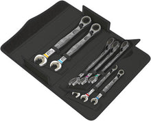 Load image into Gallery viewer, Wera Tools 05020093001 Joker Switch 8pc Imperial Ratcheting Combination Wrench Set