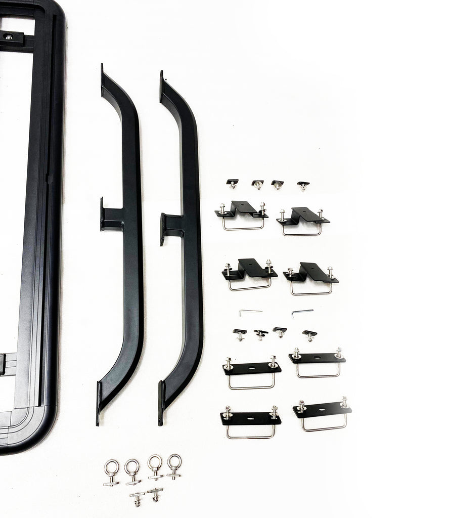 Black Horse Off Road WHPR1 Spike Platform Tray Side Rail for Select Chevrolet Colorado, Chevrolet Silverado 1500, Chevrolet Silverado HD, Chevrolet Silverado LD, Chevrolet Silverado HD, Chevrolet Silverado HD, Dodge Ram 1500, Dodge Ram 2500, Dodge Ram