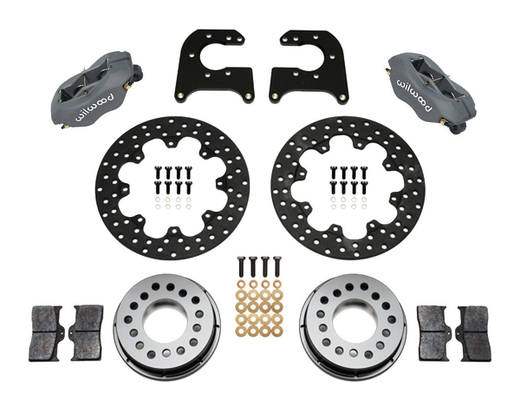 WILWOOD 140-0260-BD D/L Drag Rear Brake Kit Mopar/Dana