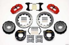Load image into Gallery viewer, WILWOOD 140-10093-DR 67-72 GM C10 P/U Rear Brake Kit Red Caliper