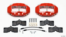 Load image into Gallery viewer, WILWOOD 140-10790-R Rear Brake Kit 65-82 Corvette Red Powdercoat