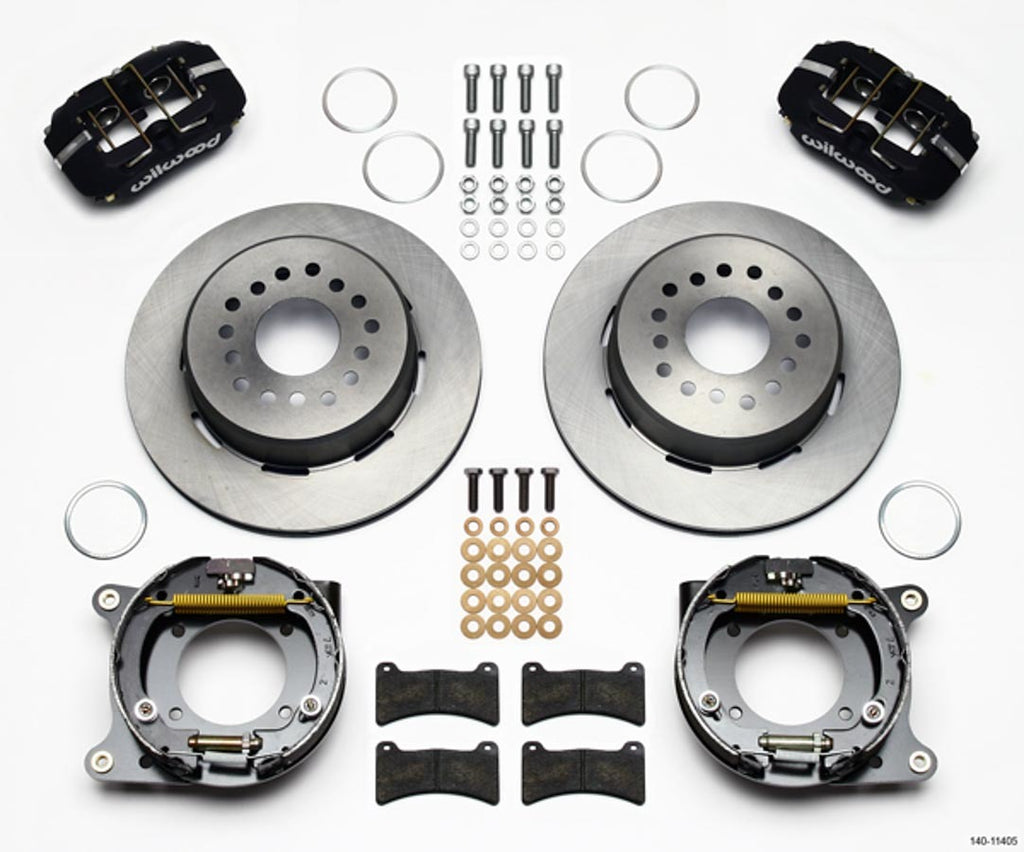 WILWOOD 140-11405 Disc Brake Kit Rear 55- 57 Chevy 2.34in Offset
