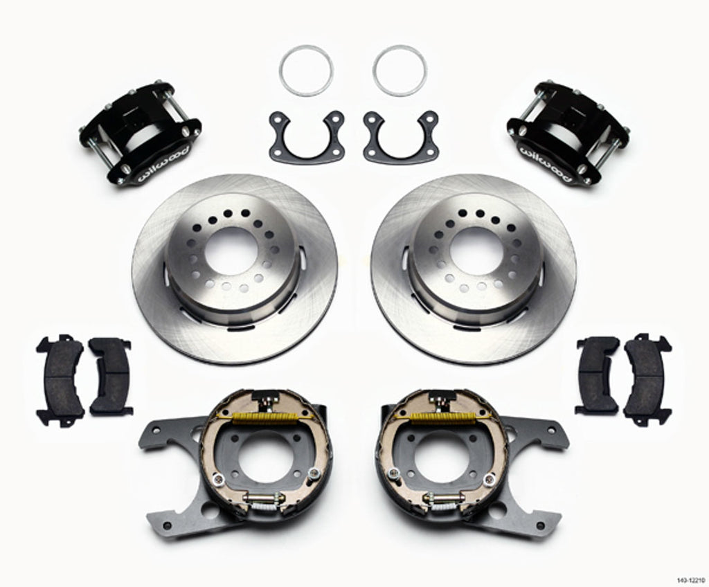WILWOOD 140-12210 Rear Brake Kit Small Ford 12.19in Dia