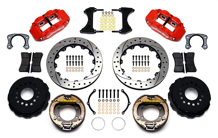 WILWOOD 140-13677-DR Brake Kit Big Ford Rear New Style 2.5in Offset