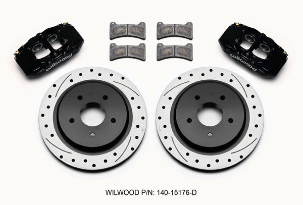 WILWOOD 140-15176-D Rear Brake Kit Corvette 97-13