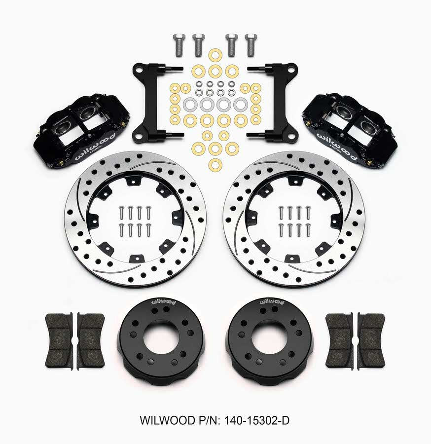 WILWOOD 140-15302-D Front Disc Brake Kit C10 Pro Spindle 12.19in
