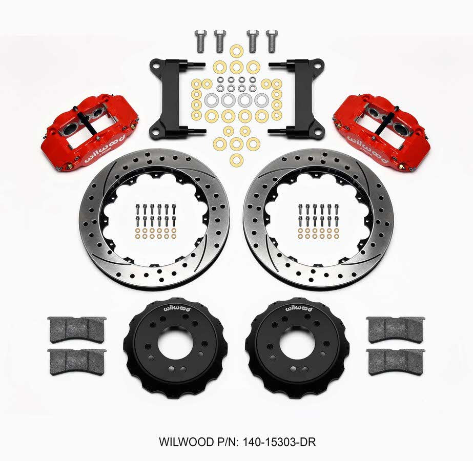 WILWOOD 140-15303-DR Front Disc Brake Kit C10 Pro Spindle 13.06in