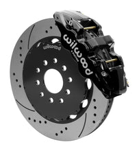 Load image into Gallery viewer, WILWOOD 140-15705-D Front Disc Brake Kit Blk 97-13 Vette 14.00 Aero6