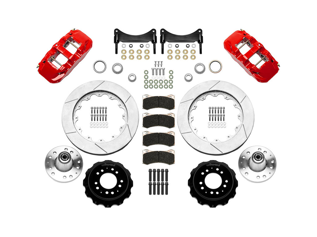 WILWOOD 140-16246-R Brake Kit Front 80-87 GM G-Body Aero 6 Red