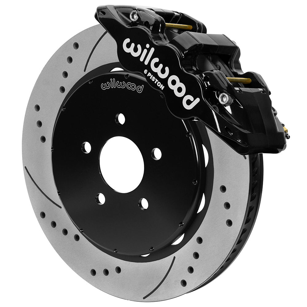 WILWOOD 140-16403-D Brake Kit Front 94-04 Mustang 5 Lug Aero 6