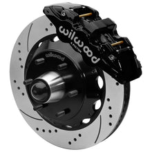 Load image into Gallery viewer, WILWOOD 140-16459-D Front Brake Kit C10 6Lug AERO6 14in Drilled Blk