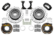 Load image into Gallery viewer, WILWOOD 140-17121-D Brake Kit Rear Black FDL Drilled 12in GM G Body
