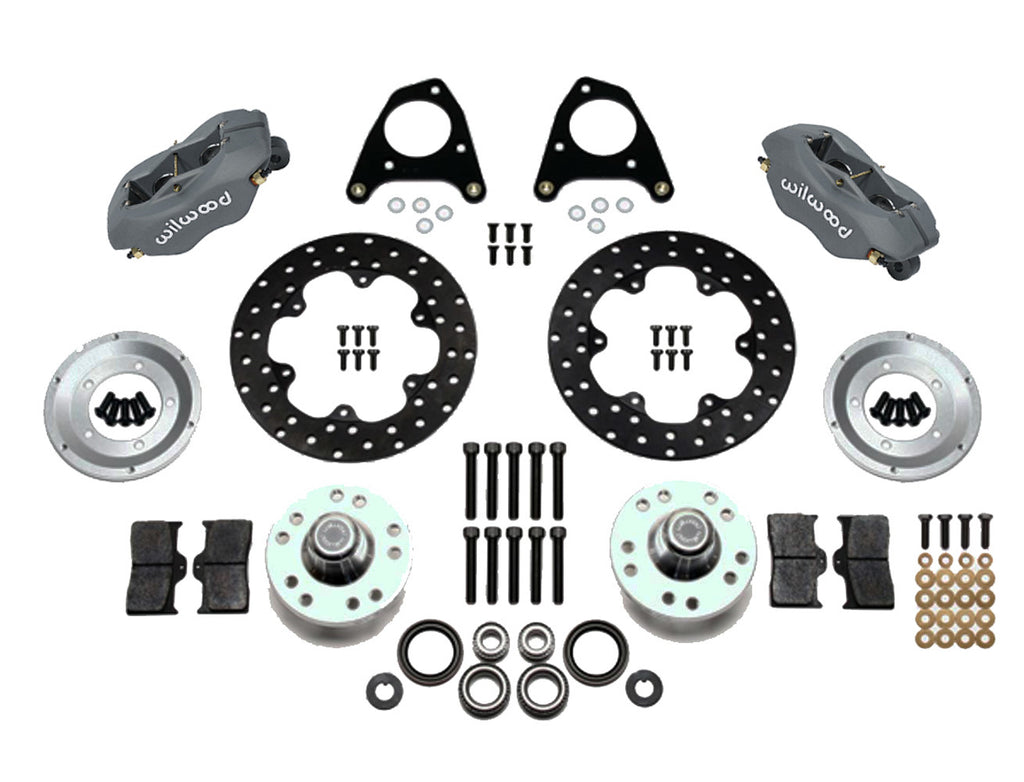 WILWOOD 140-4503-BD MD Front Drag Kit 87-93 Mustang 84-86 SVO