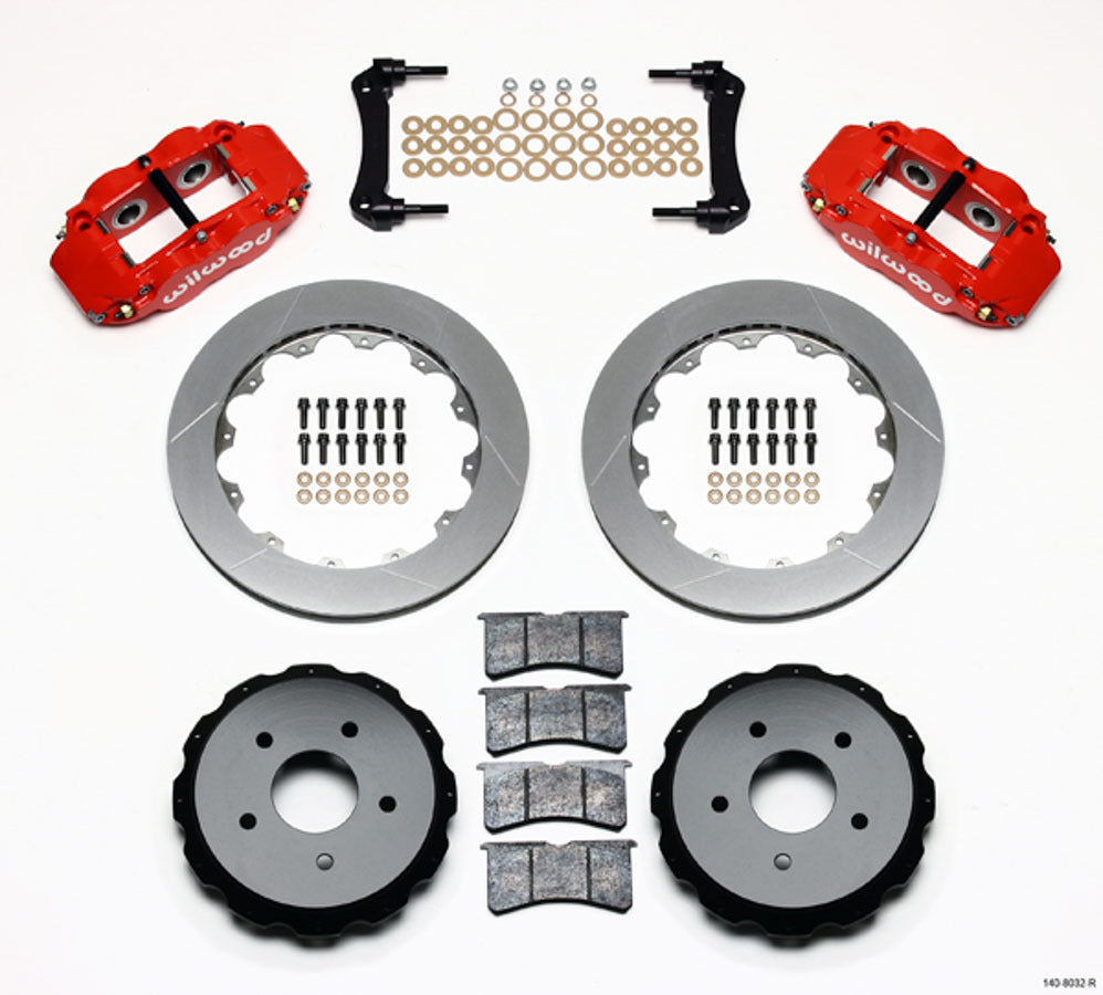 WILWOOD 140-8032-R KIT REAR C5 VETTE 97-04/ C6 05-1313.00 ROTOR RED