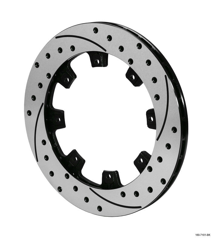 WILWOOD 160-7103-BK Rotor 8bt x 7in .810in x 12.19in R/H SRP Black