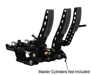 WILWOOD 340-12410 Pedal Assy Floor Mount w/Throttle Pedal