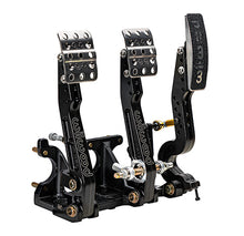 Load image into Gallery viewer, WILWOOD 340-16605 Triple Pedal Assy Adj Floor Mnt W/Lnkg Tru-Bar