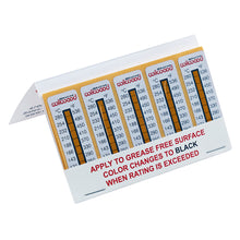 Load image into Gallery viewer, WILWOOD 400-15671 Temperature Measuring Indicator Strips 10pk