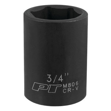 Performance Tool M806 1/2" DR x 3/4" Impact Socket - 6 Pt.