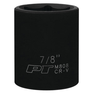 Performance Tool M808 1/2" DR x 7/8" Impact Socket - 6 Pt.