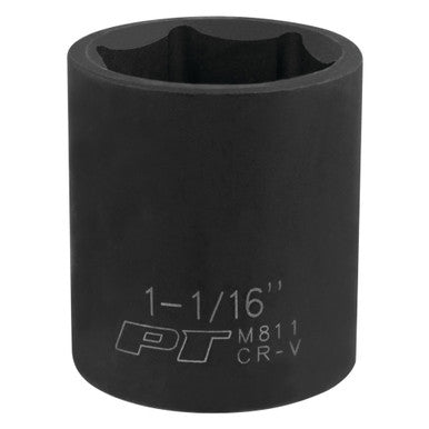 Performance Tool M811 1/2" DR x 1-1/16 Impact Socket - 6 Pt.