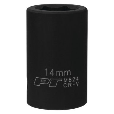 Performance Tool M824 1/2" DR x 14mm Impact Socket - 6 Pt.