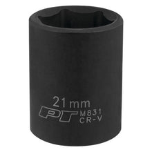 Load image into Gallery viewer, Performance Tool M831 1/2" Dr. 21mm 6pt Impact Socket
