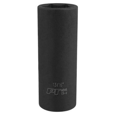 Performance Tool M846 1/2" DR x 13/16" Deep Impact Socket - 6 Pt.