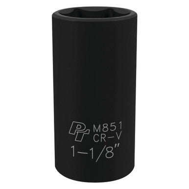 Performance Tool M851 1/2" Dr. 1-1/8" 6pt Deep Impact Socket
