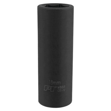 Performance Tool M868 1/2" DR x 18mm Deep Impact Socket - 6 Pt.