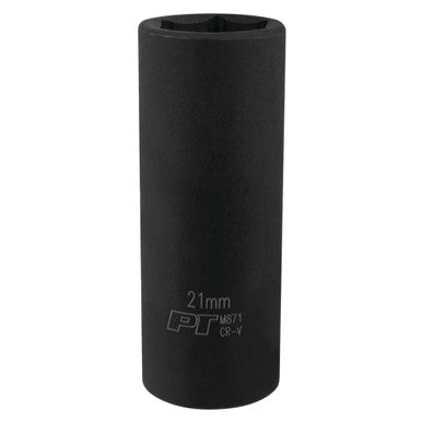 Performance Tool M871 1/2" DR x 21mm Deep Impact Socket - 6 Pt.