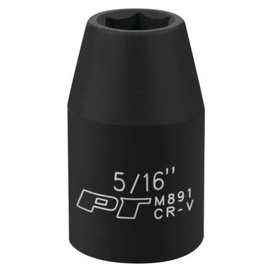Performance Tool M891 3/8" DR x 5/16" Impact Socket - 6 Pt.