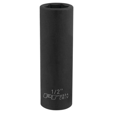 Performance Tool M934 3/8" DR x 1/2" Deep Impact Socket - 6 Pt.